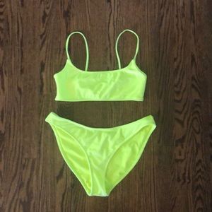 Triangl Swimsuit Set/ Top: S++ Bottom:L
